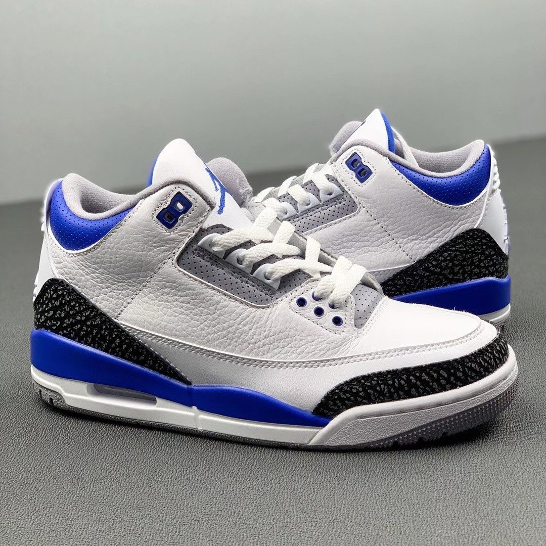 Air Jordan 3 Retro 'Racer Blue' - CT8532 145