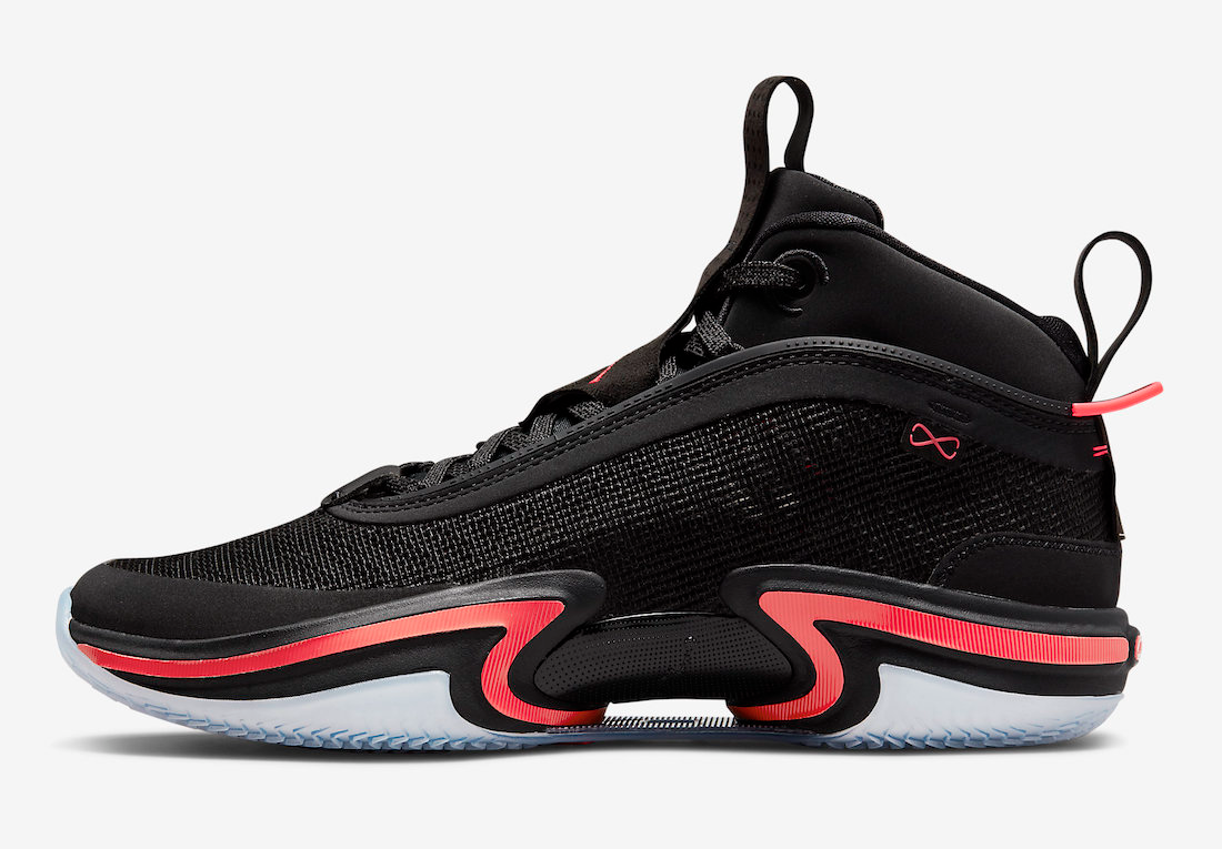 Jordan 36 Infrared 23 (Clear Sole)